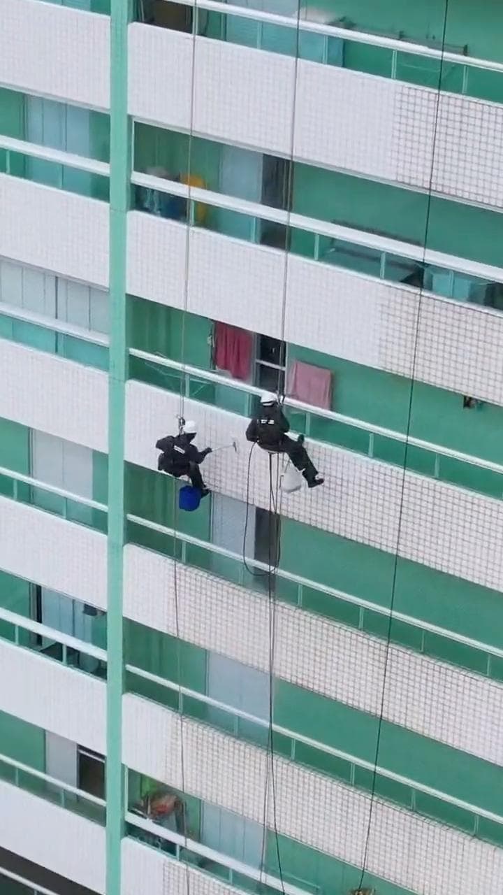 Lavagem completa da fachada
